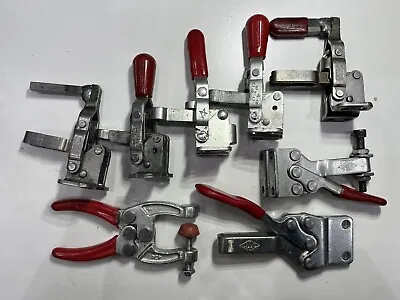 DESTACO Manual Clamps Vertical & Horizontal Hold Down Action Clamp Toggle Lot 7 • $69.89