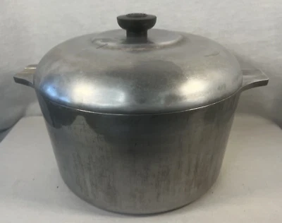 $65 • Buy Vintage Wagner Ware Sidney 0 Magnalite 4249 Dutch Oven Pot W/Lid - Cast Aluminum