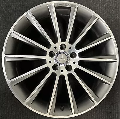 2014-2017 Mercedes S550 S400 S550e 20x8.5 OEM AMG Front Rim Wheel A2224010400 • $780