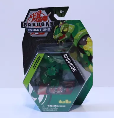 Bakugan Evolutions Geogan Amphrog Action Figure New Sealed • $4.24