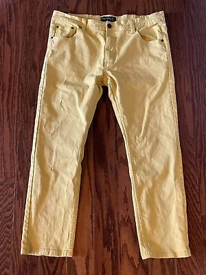 Victorious Yellow Skinny Jeans - Size 38 X 30 • $13