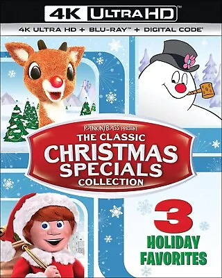 The Classic Christmas Specials Collection - 3 Holiday Favourites 4K UHD Blu-ra • $25.36