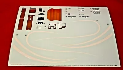 Moebius Models International Prostar Decal Sheet 1/25 • $10.95