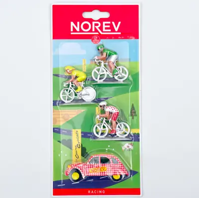 $11.06 • Buy 1/64 NOREV Citroen 2CV Cochonou +3 Cyclists Tour De France Shipping Home