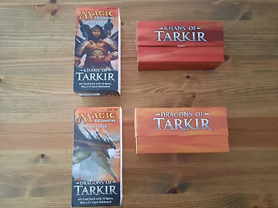 Magic Gathering MTG - 2 Khans And Dragons Of Tarkir Starter Event Deck Commander • £29.99