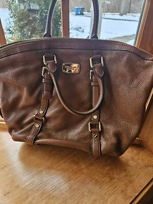 Michael Kors Brown Leather Handbag • $18