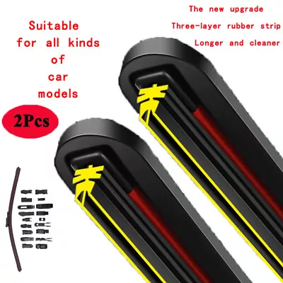 For MAZDA MPV II LW 1999-2006 Windshield Brushes Washer Car Front Wiper Blade • $25.58