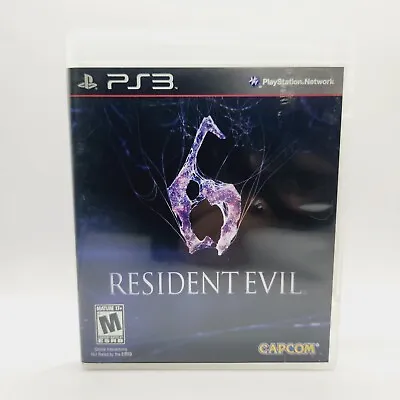 Resident Evil 6 PS3 Sony Playstation 3 Game Complete CIB Manual Tested Working • $9.99