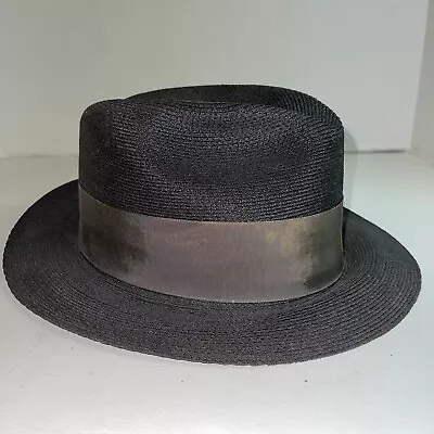 Penny’s  Marathon Braded Fedora Hat. Size 7 1/4”. ALST • $75