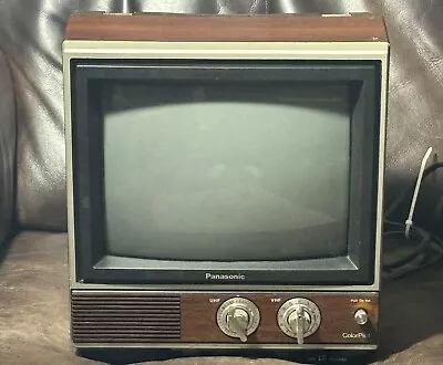 Panasonic Color Pilot TV 11” Vintage 1985 Model CTG-1000 Tested Works Japan • $200