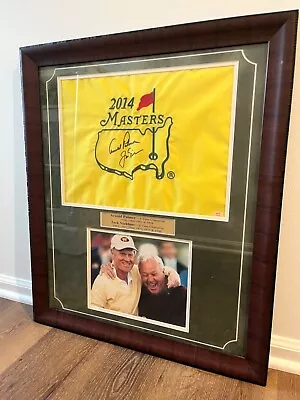 Arnold Palmer & Jack Nicklaus Signed Masters Flag (READ UPDATE!!) • $1299