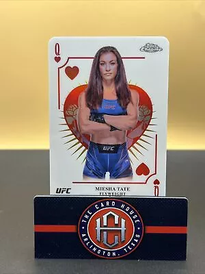 2024 Topps Chrome UFC Miesha Tate Kings & Queens Case Hit SSP Flyweight CP • $10.50