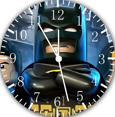 Lego Movie Batman Frameless Borderless Wall Clock For Gifts Or Kids Decor E30 • $38.74