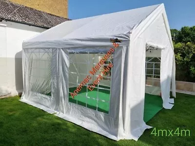 Tent Marquee Gazebo Hire – 4mx4m For All Events (All Sizes) • £195