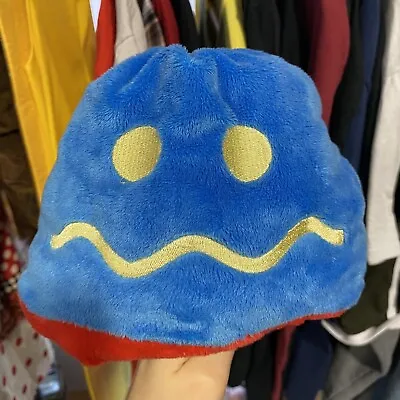 Pacman Ghost Plush Soft Toy. Reversible. Clyde. Blue Ghost. 6  • £8