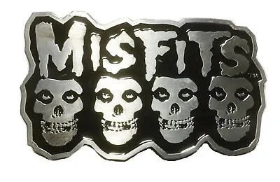 Misfits Rock Band Enamel Metal Belt Buckle • $14.99