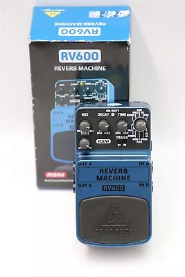 Behringer RV600 Reverb Machine Effect Pedal • $11.50