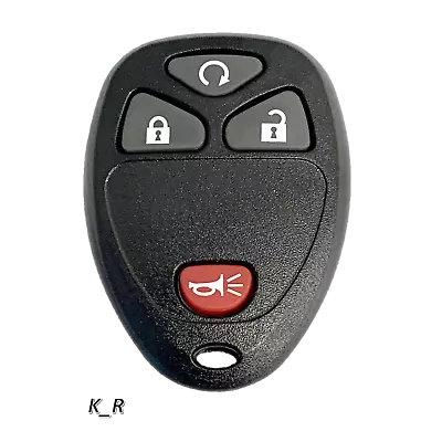 Replacement Keyless Entry Remote Key Fob 4 Button OUC60221 15913421 • $11.85