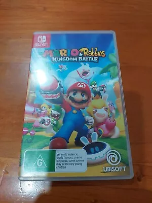 Mario Rabbids Kingdom Battle Switch 2017 Nintendo  • $35