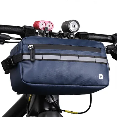 New 3L Handlebar Bag Bicycle Bags Frame Pannier Bag Shoulder Bag  Accessorie • $19.70