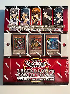 Yugioh Legendary Collection 2 The Duel Academy Years Binder SEALED • $310
