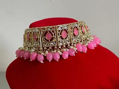 Pakistani Indian Fashion Jewelry Necklace Set For Party & Gift • $23