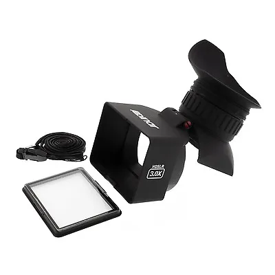 Albinar VF-5 3.0X Magnification HD DSLR Foldable LCD Viewfinder For 3.0  Screens • $27.95