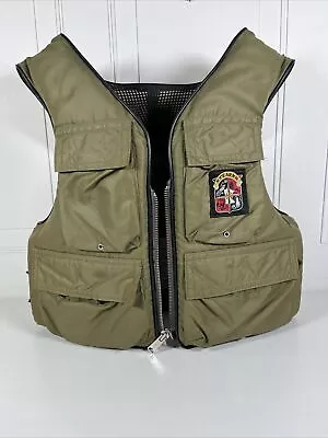 Vintage Stearns Sans Souci II Hunt Fishing Buoyant Vest Adult M 40”-42” SSV-165 • $29.99