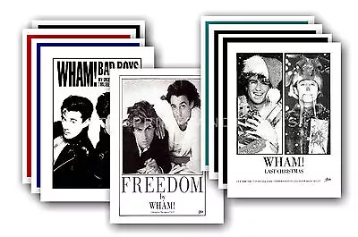 £5.99 • Buy WHAM   - 10 Promotional Posters - Collectable Postcard Set # 2