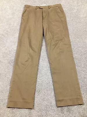 J. Crew Bowery Pants Men’s 31x32 Slim Stretch Tan Cotton Casual Pants  • $15.77