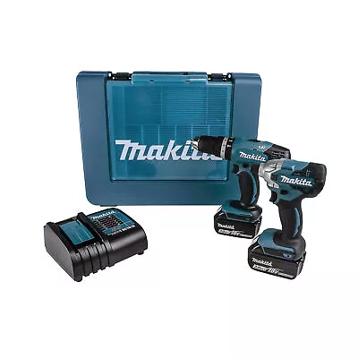 Makita DLX2336F01 18V 2 .0Ah Li-ion LXT Cordless Combi Drill And Impact Driver • £200