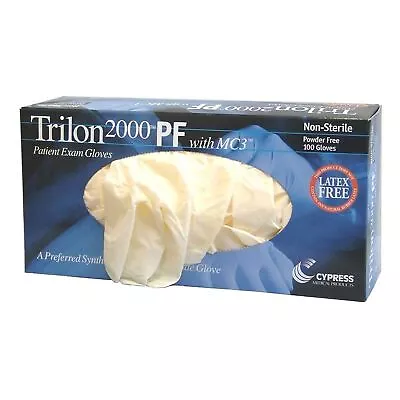 Trilon 2000 PF With MC3 Stretch Vinyl Exam Glove -  100 Per Box • $6.99