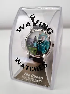 Commemorative Queen Elizabeth II Waving Hand Wristwatch • £19.99