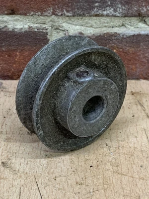 £5 • Buy Stationary Engine V Belt Pulley Vee Belt Pulley Wolseley Jap Villiers Picador