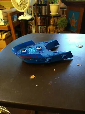 Matchbox Shark Ship Mega Rig Original Part ~Blue Front Base~ Part Only 2007 • $7.95