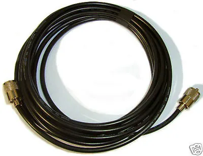 Mini 8 Coax PL259 Patch Lead 10m Rg8x • £17.95