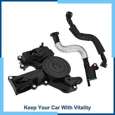 Pack(1) PCV Valve Engine Crankcase Vent Oil Separator Hose Kit For Audi For VW • $29.44