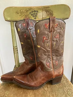 Vintage Fry Cowboy Boots Size 6 / • $105