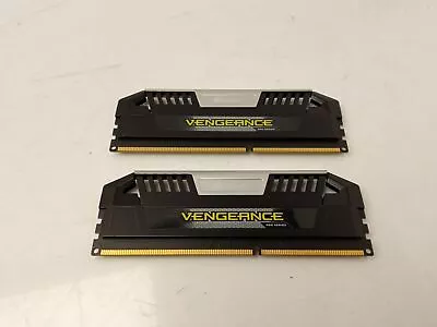 Corsair Vengeance 8GB (2x4GB) 1600 MHz DDR3-1600 PC3-12800U RAM CMY8GX3M2A1600C9 • £13.98