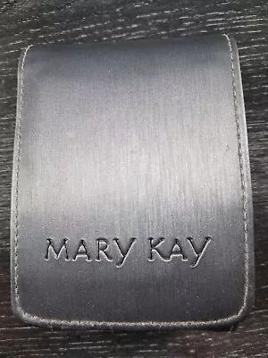 Mary Kay Womens Gray Magnetic Double Lipstick / Lip Gloss Holder With Mirror • $2.29