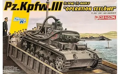 £64 • Buy Dragon 6877 1/35 Pz.Kpfw.III(T) Ausf.F  Operation Seelöwe  Tank Model Kit