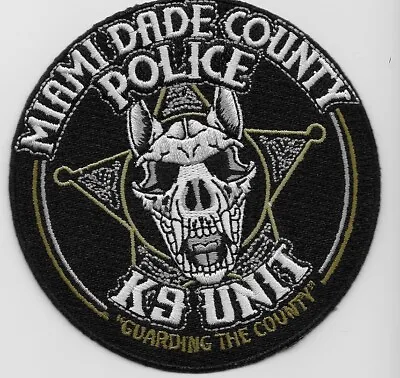 Miami Dade Police K9 K-9 Police State Florida FL   • $7.99