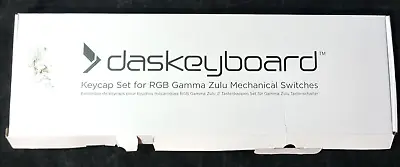Das Keyboard Keycap Set For RGB Gamma Zulu Mechanical Switches - White Letters • $21.60