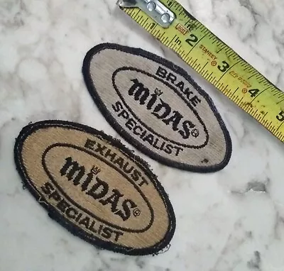 Midas Muffler Uniform/Award Patches.. ( Early'80s ) • $4.01