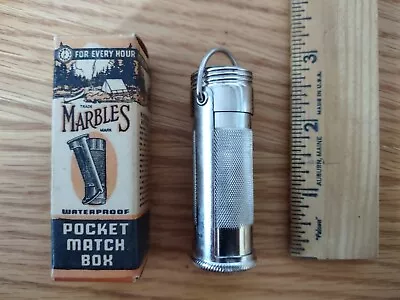 Marbles Waterproof Pocket Match Box In Original Box • $100