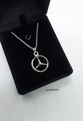 Mercedes Benz Necklace - Car Jewelry - 925 Silver Handmade_Mercedes Pendant • $62.21
