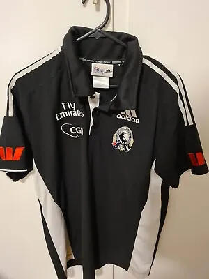 $39.99 • Buy Adidas ON-Field Team Gear Collingwood Magpies AFL Shirt Jersey Mens Medium