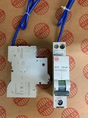 £24.95 • Buy WYLEX RCBO'S Type B    6 Amp | 10 Amp | 16 Amp | 20 Amp | 32 Amp | 