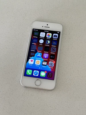 $85 • Buy IPhone SE 64GB Silver - Great Condition
