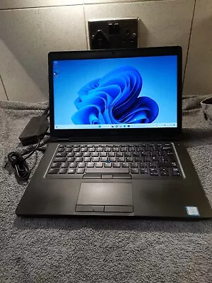 Dell Latitude 5491 Laptop I5 8th Generation Quad Core 12GB RAM 250GB SSD Win 11 • £125